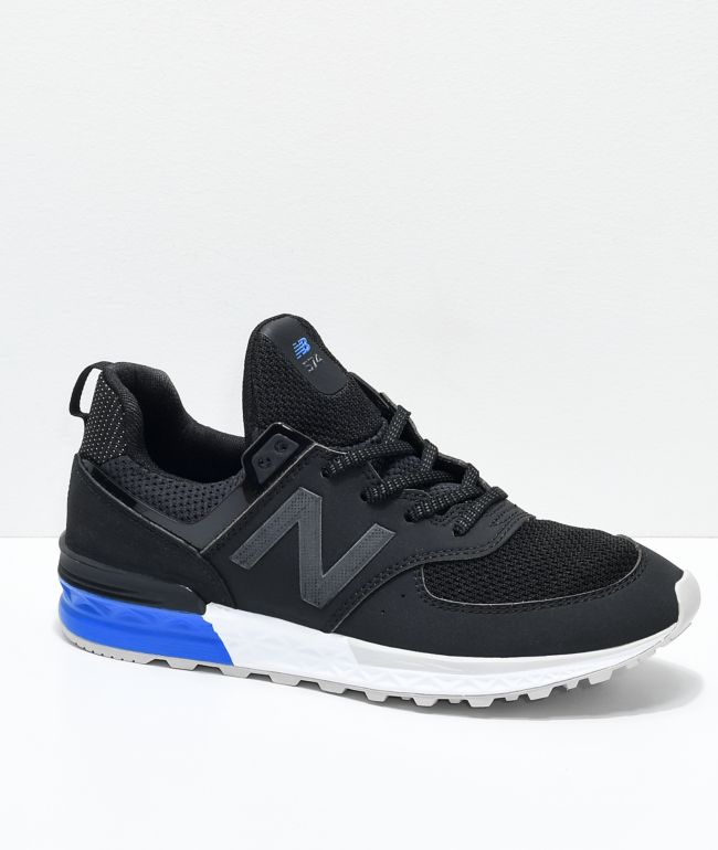 new balance 574 sport red white blue